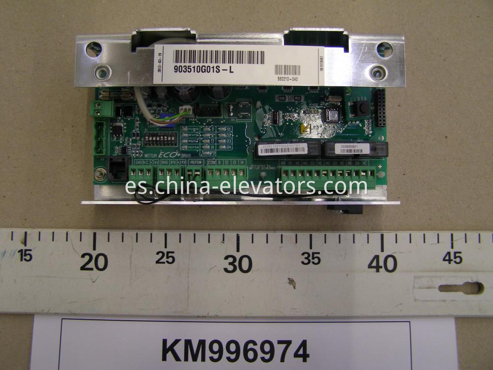Operador de puerta plegable Kone Elevator PCB KM996974 KONE Elevator FOLDING DOOR OPERATOR PCB KM996974